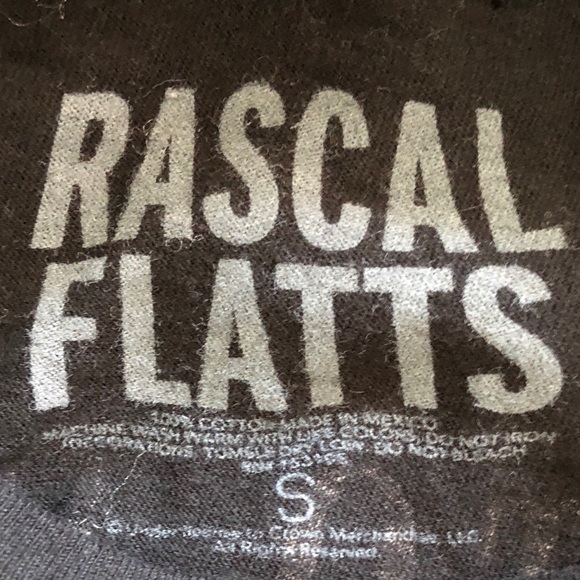 RASCAL FLATTS “BACK TO US”Tour Graphic Concert Band TShirt - Picture 4 of 5
